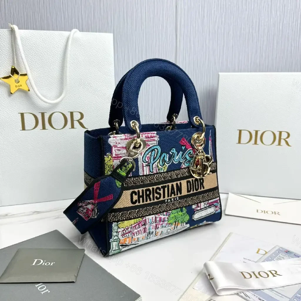 View 9 of Cityscape Handbag: Dior-Influenced, Durable, Statement-Maker