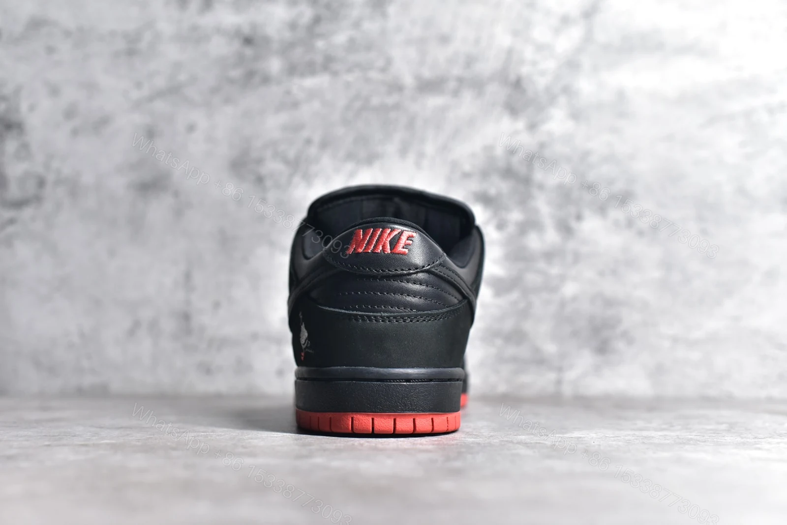 View 8 of Nike SB Black Pigeon Dunk Low Reps