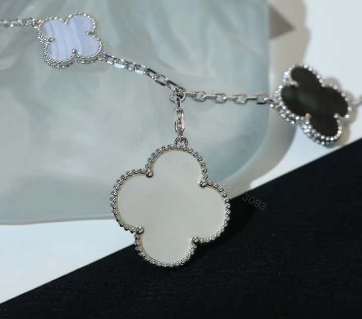 View 4 of Van Cleef Magic Alhambra 5-Motif Bracelet 9068