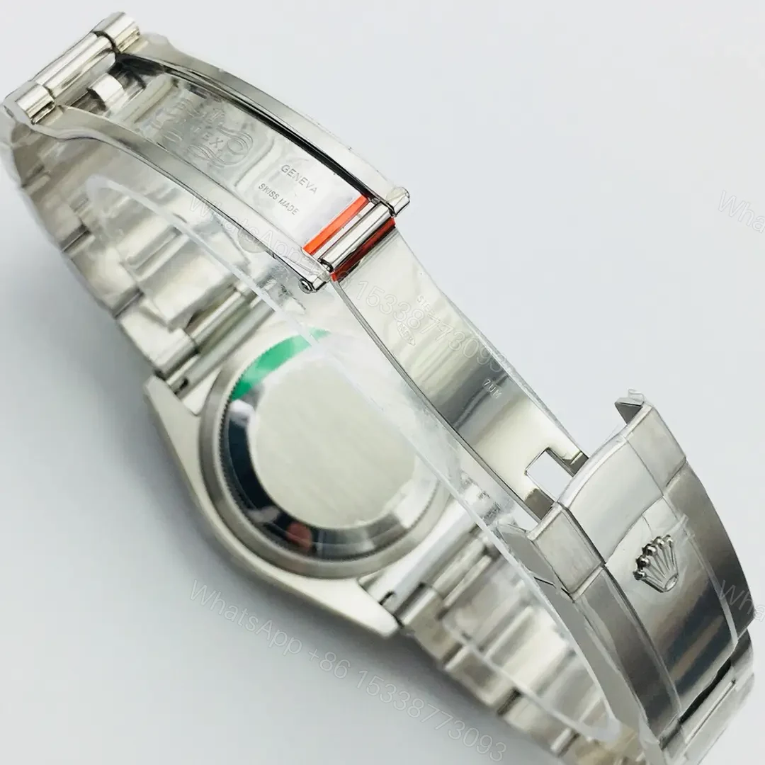 View 7 of Rolex Datejust 36 Stainless Steel Fluted Oyster Silver Dial 116234-0093