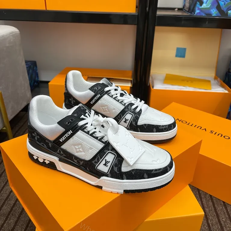 View 7 of Bold Monogram Sneaker: All-DayLV Luxury High-Top