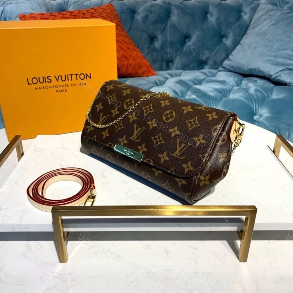 View 4 of Louis Vuitton Favorite PM Monogram Canvas For Women 24Cm LV M40717