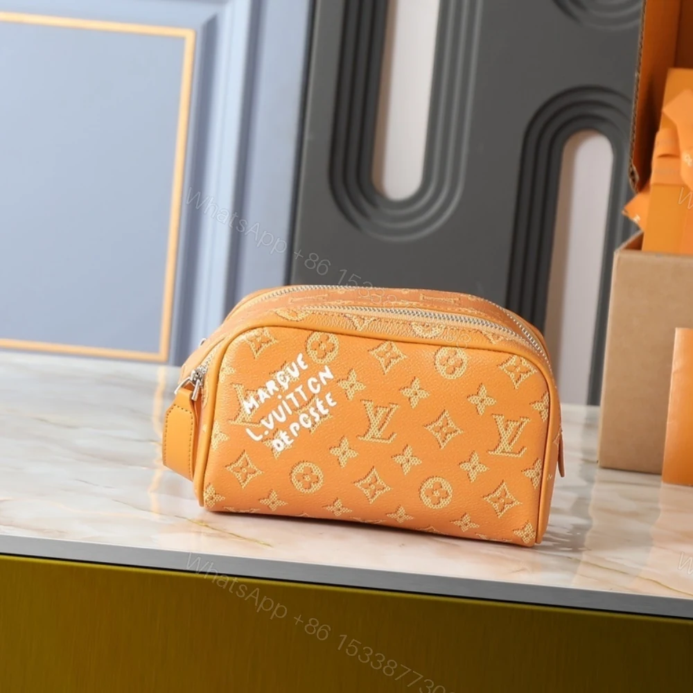 View 2 of Louis Vuitton Mini Dopp Kit Safran Yellow 20cm M27158