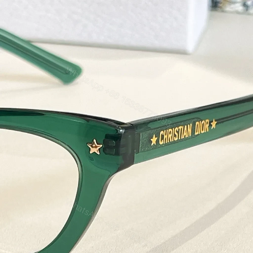 View 4 of Chic Tortoiseshell Cat-Eye Sunglasses with Star Detailing