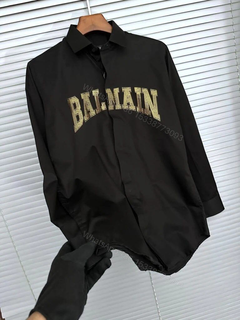 BUY FIRST COPY BALMAIN PARIS ORIGINAL SUMMER SHIRTS — view 1