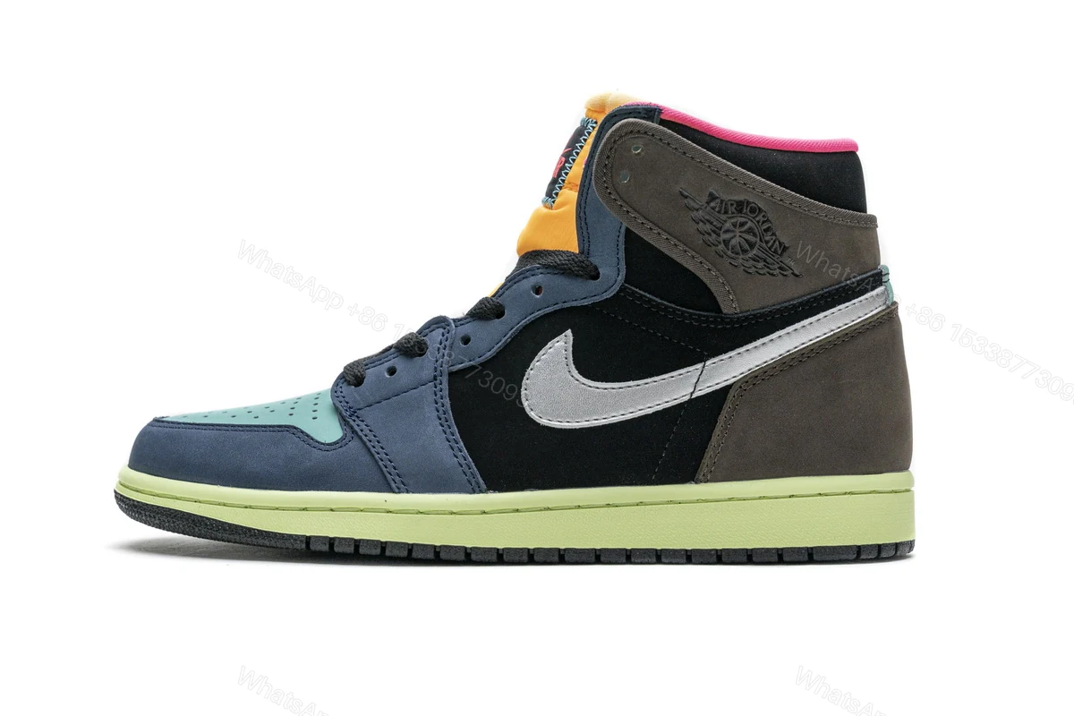 View 12 of Air Jordan 1 Retro High Tokyo Bio Hack 555088-201