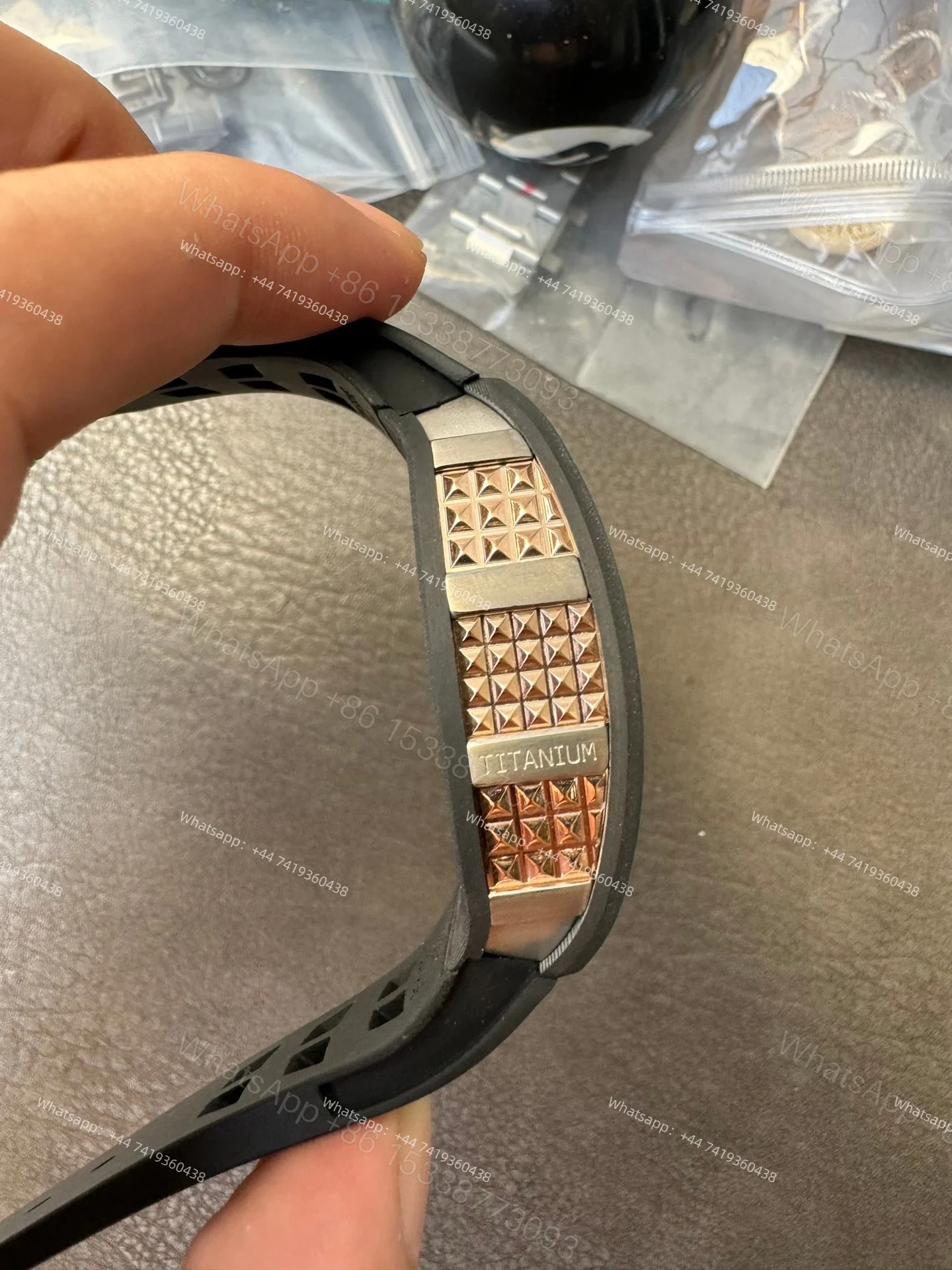 View 4 of Super Clone Richard Mille RM 66 Flying Tourbillon Devil’s Hand 1:1 Replica Watch