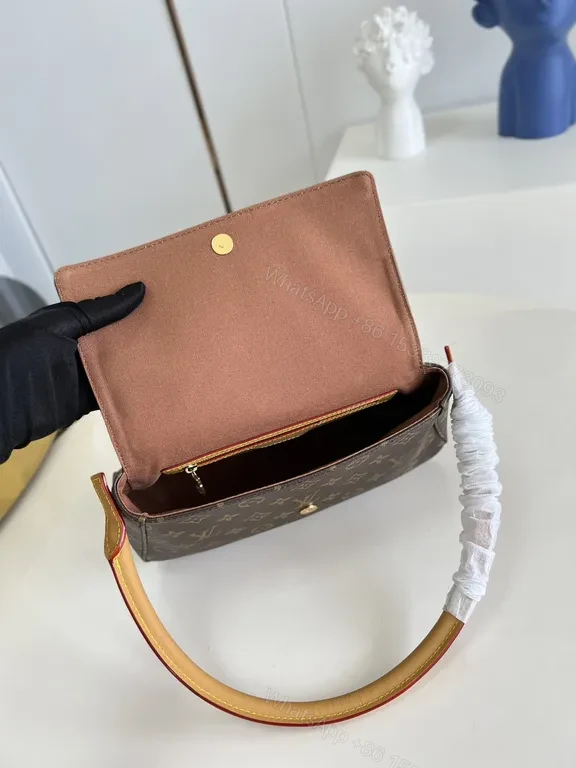 View 6 of Louis Vuitton Monogram Top-Handle Bag: Compact Luxury for Day to Night