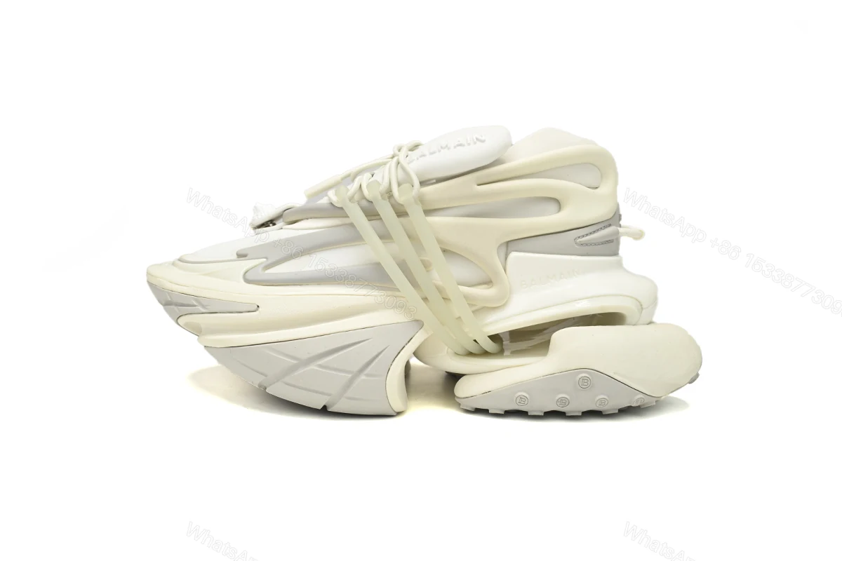 View 9 of BALMAIN Multikolor Buty sportowe All White YM1VJ309