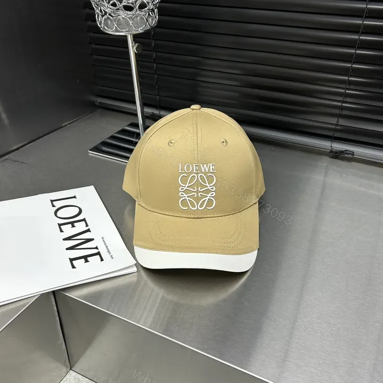 View 8 of Bold Logo Cap with Contrast Brim â€” Luxury Everyday Headwear