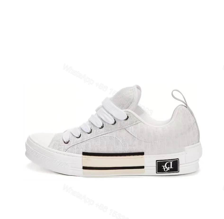 View 5 of Dior B23 Skater Low Top Cream Dior Oblique Jacquard 3SN292ZUY_H800