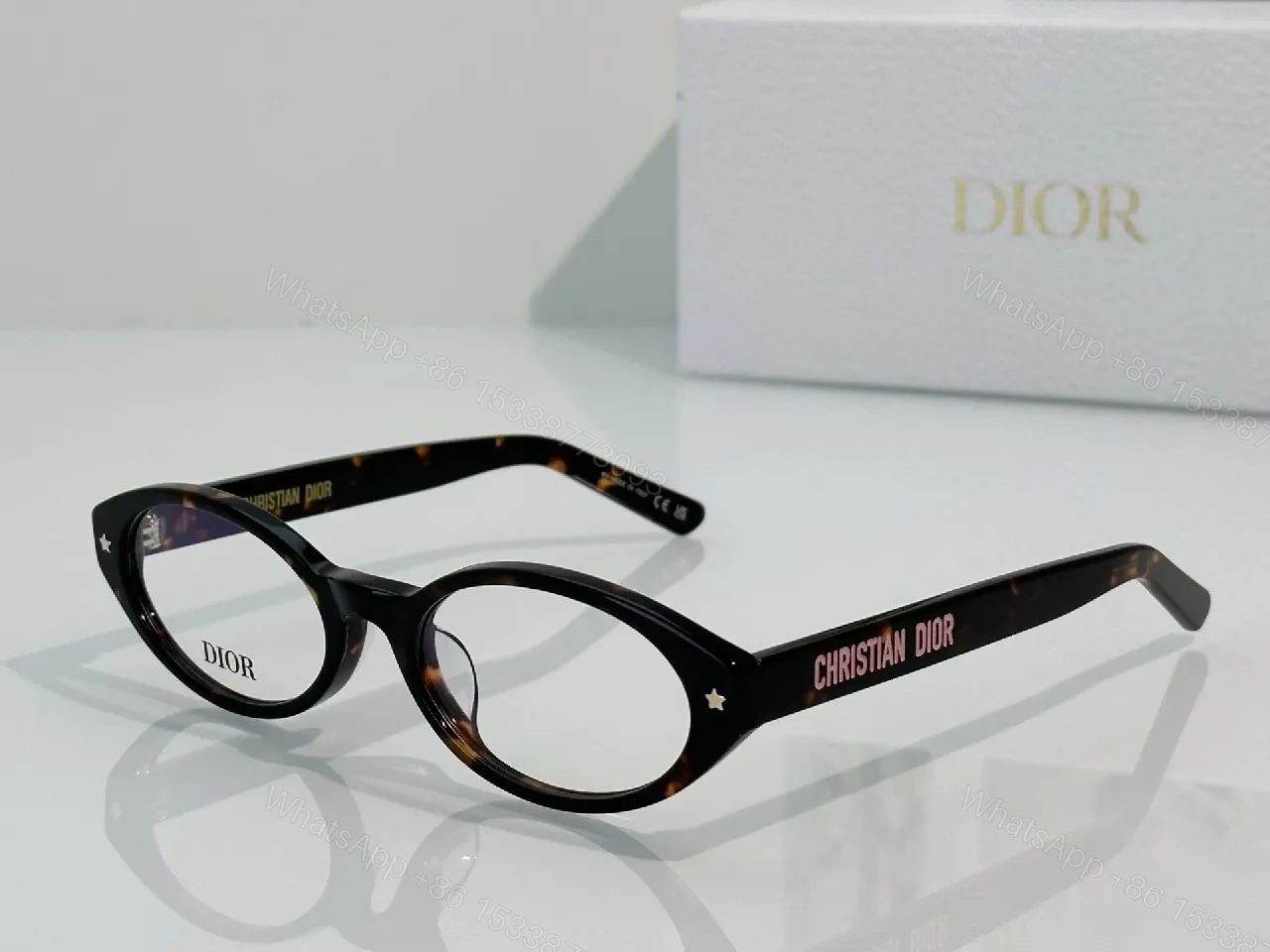 View 5 of Round Polarized Sunglasses - Black Acetate, Luxe, Designer-Inspired