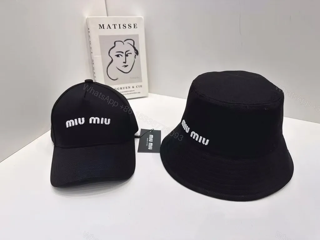 View 4 of Monochrome MIU MIU Cap: Subtle Logo, Everyday Luxury