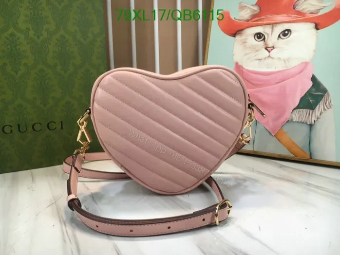 View 15 of Gucci Replica Red Heart Mini Bag QB61154