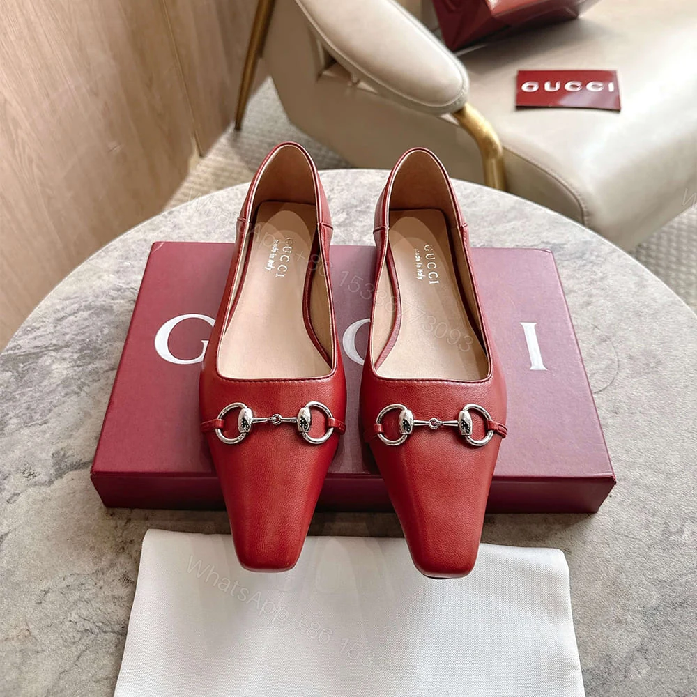 View 3 of GUCCI Women’s Vittoria ballerina