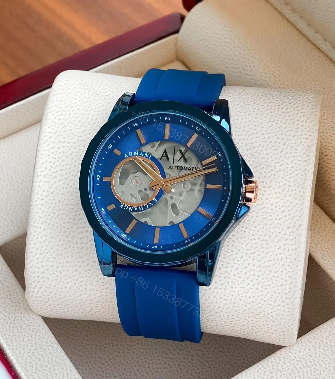 Armani Exchange Blue For Men 7AAA — view 1