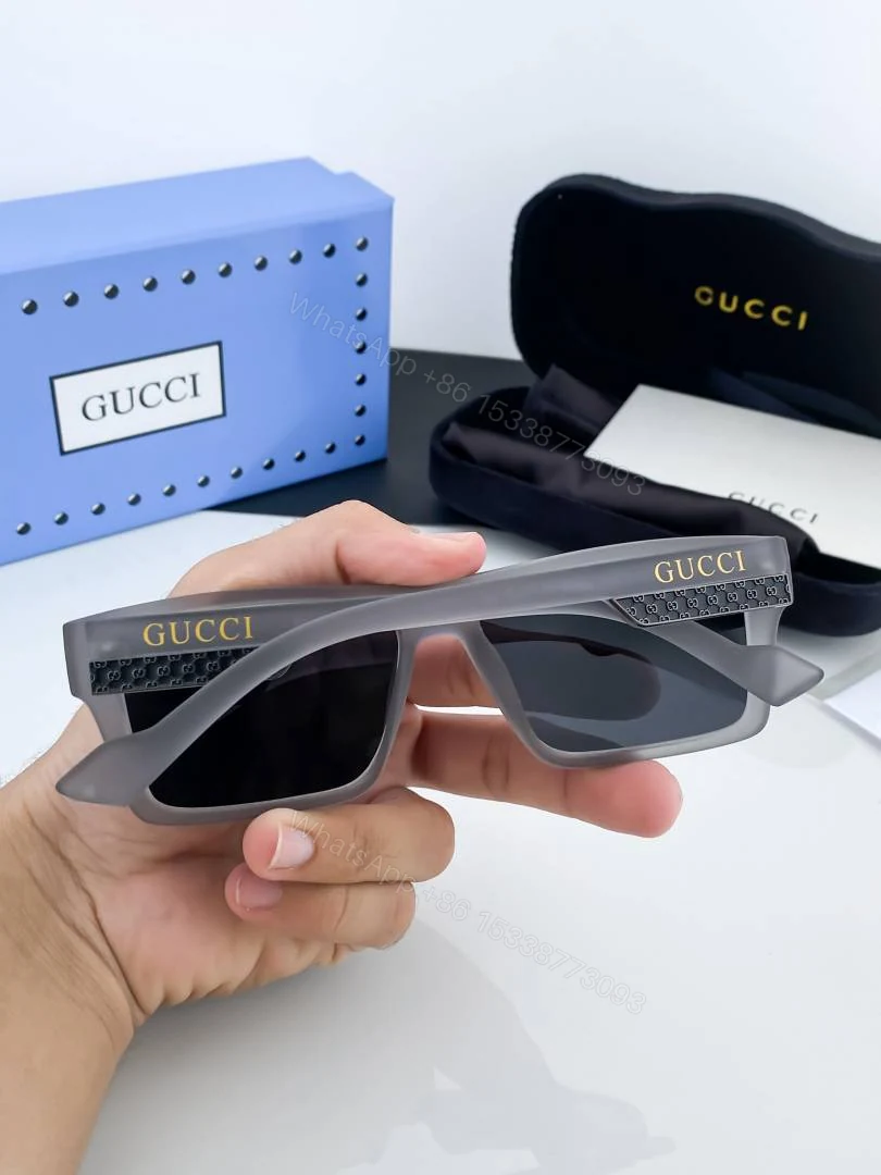 View 4 of First Copy Gucci 1088 Grey Black Sunglasses
