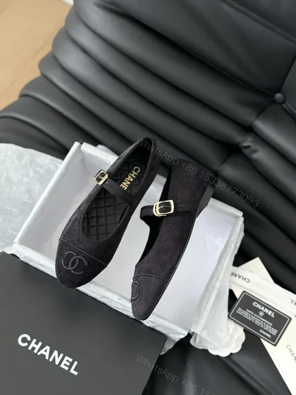 View 3 of Textured-Detail Chanel Slingbacks: Luxury Quilted Comfort Shoes