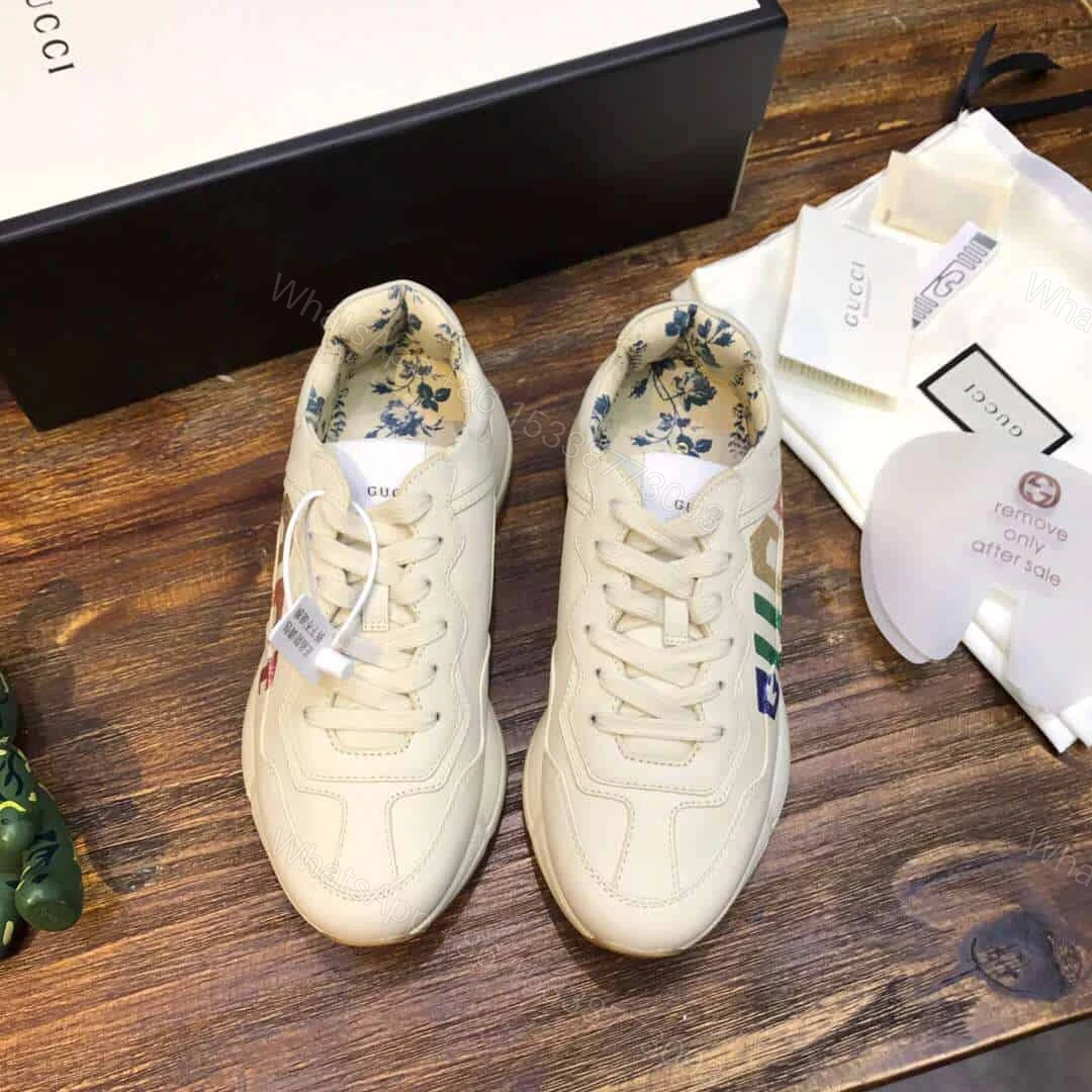 View 5 of GUCCI RHYTON GLITTER SNEAKER