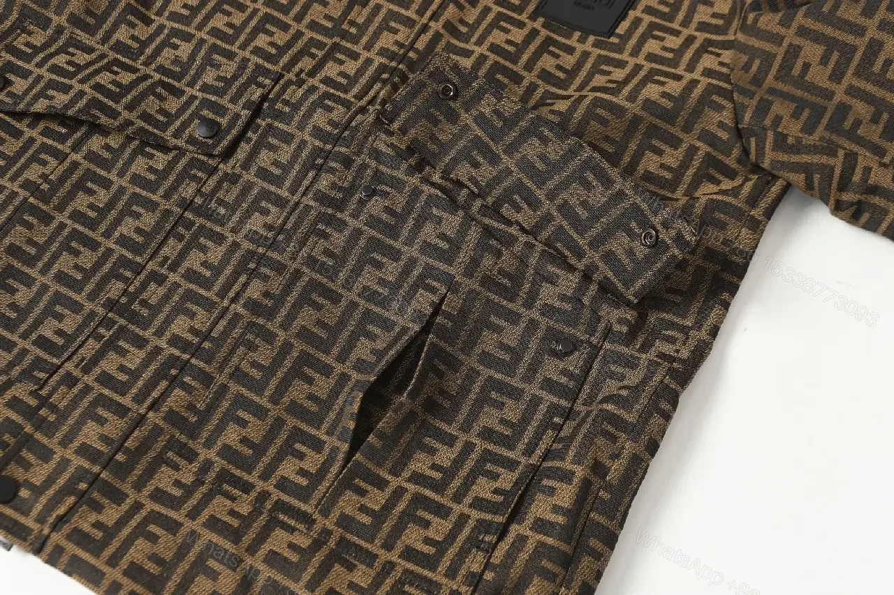 View 6 of Bold Patterned Parka: Urban Warmth, FF Motif Coat