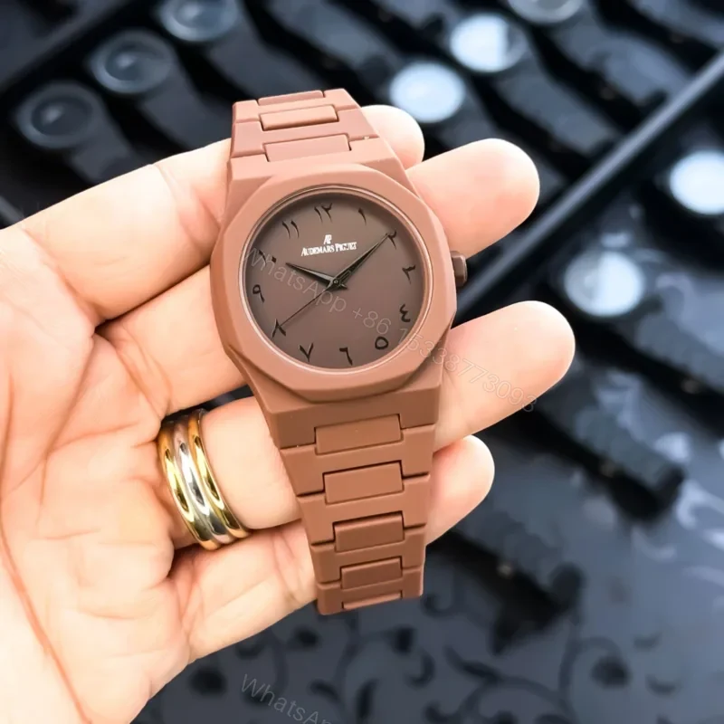 Audemars Piguet X Aura Brown Dial Quartz 40mm — view 1