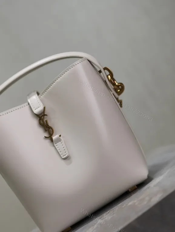 View 9 of Bold YSL-Influenced Mini Satchel: Structured, Luxe, Crossbody Bag
