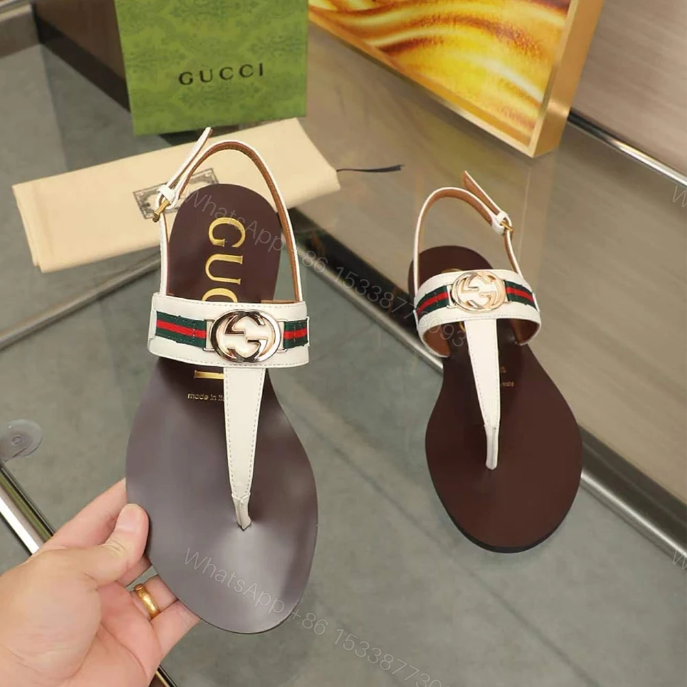 View 7 of GUCCI Women’s Interlocking G Web sandal 274278