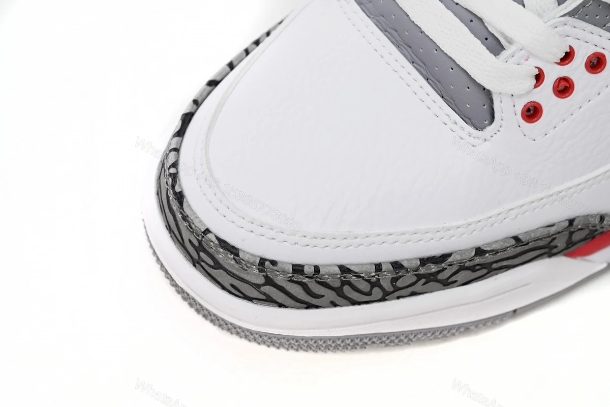 View 7 of Air Jordan 3 Retro Fire Red DN3707-160