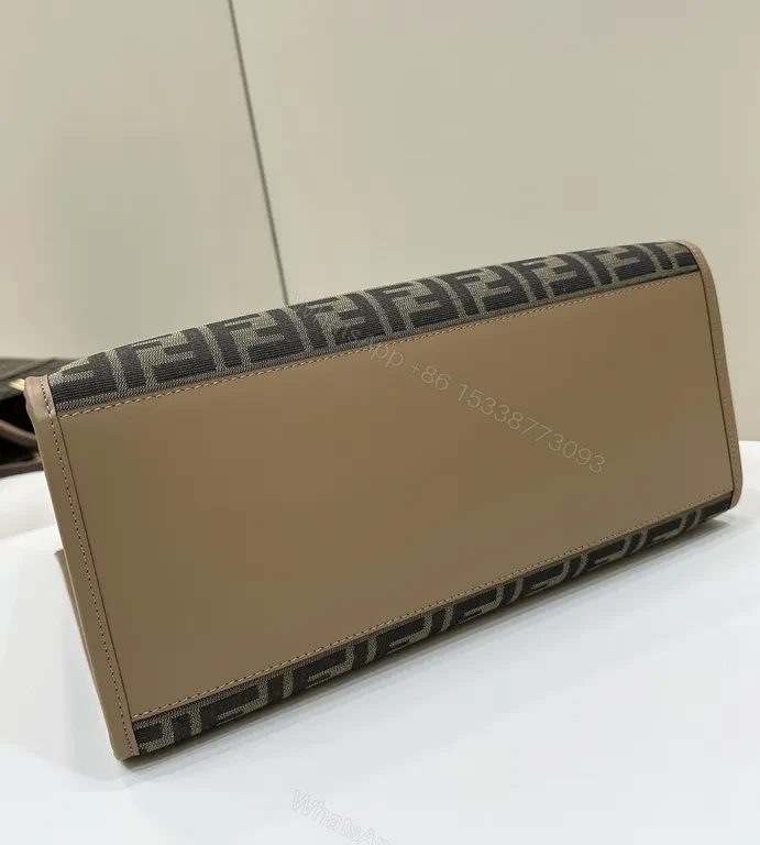 View 5 of Fendi-Inspired Structured Tote: Iconic, Practical Luxury