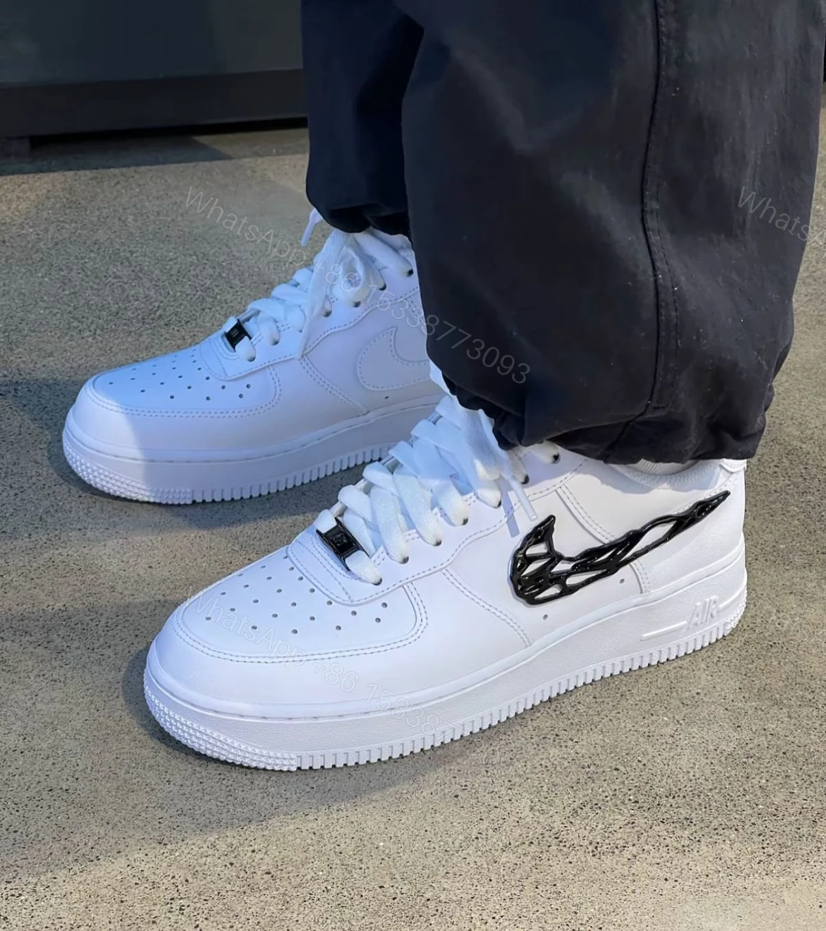 View 4 of FIRST COPY NIKE AIRFORCE ONE MOLTEN METAL VENOM