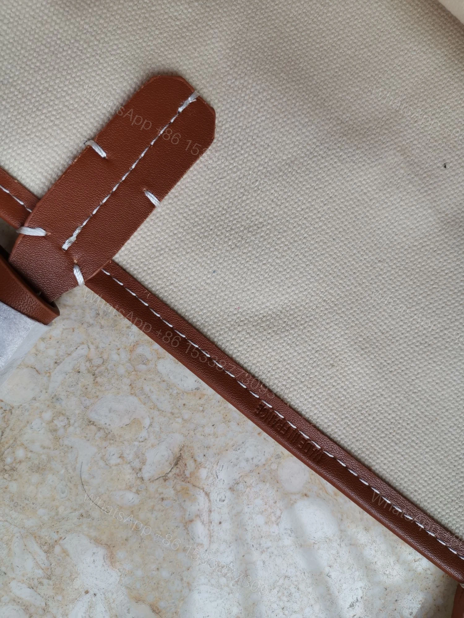 View 2 of GOYARD ANJOU PM BAG BLACK TAN 50CM ANJOUSPMLCG03TY01P