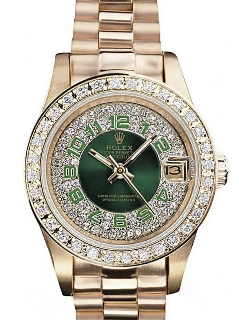 Replica Rolex Datejust Green Dial RL39 28 mm — view 1