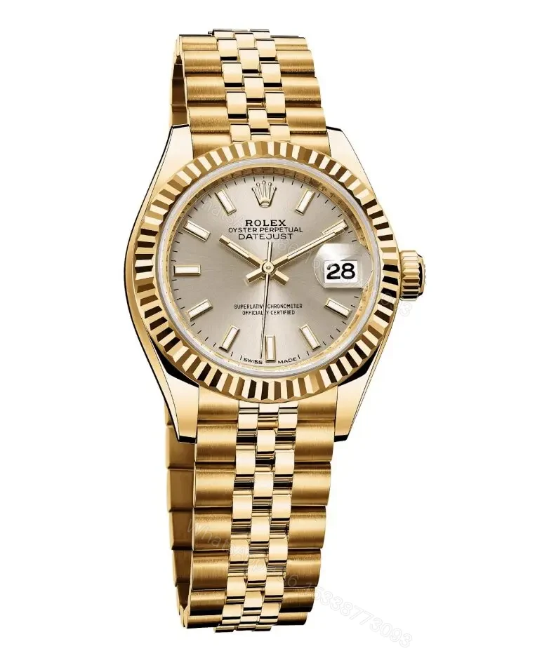 Replica Rolex Datejust – Gold/White — view 1