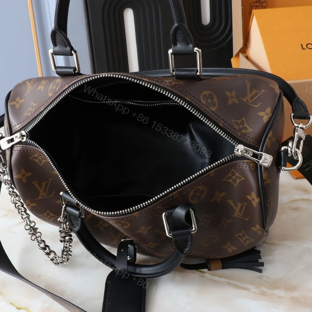 View 10 of Louis Vuitton Speedy Soft 30 Dark Brown 30Cm M12243