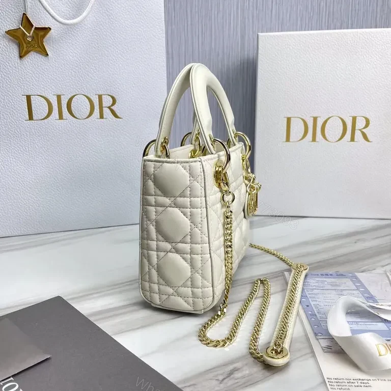 View 7 of Dior-Inspired Quilted Mini Bag: Luxe Everyday Silhouette