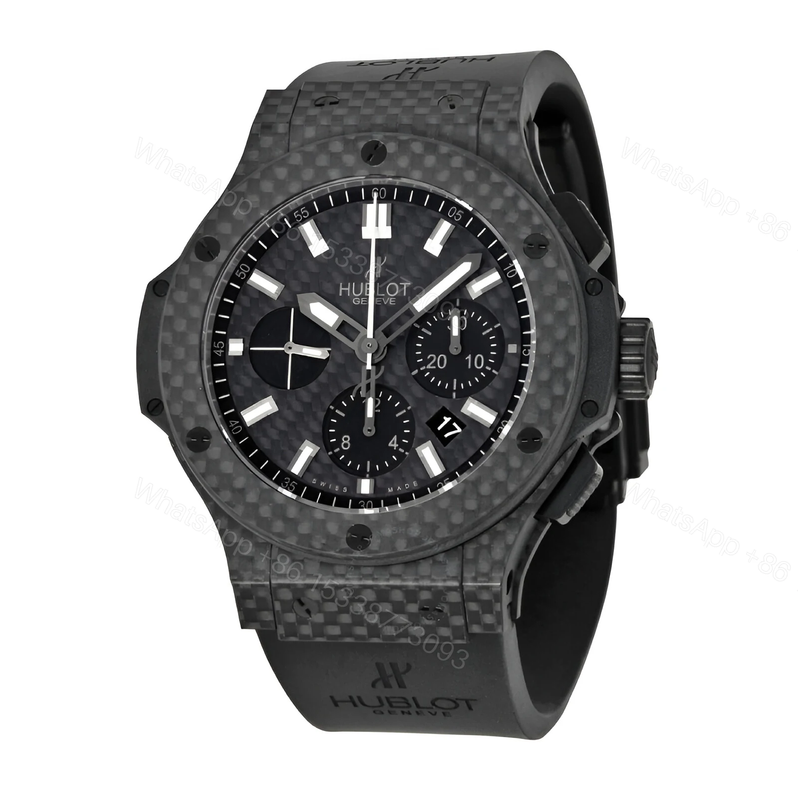 View 2 of Hublot Big Bang Black Carbon Fiber Replica