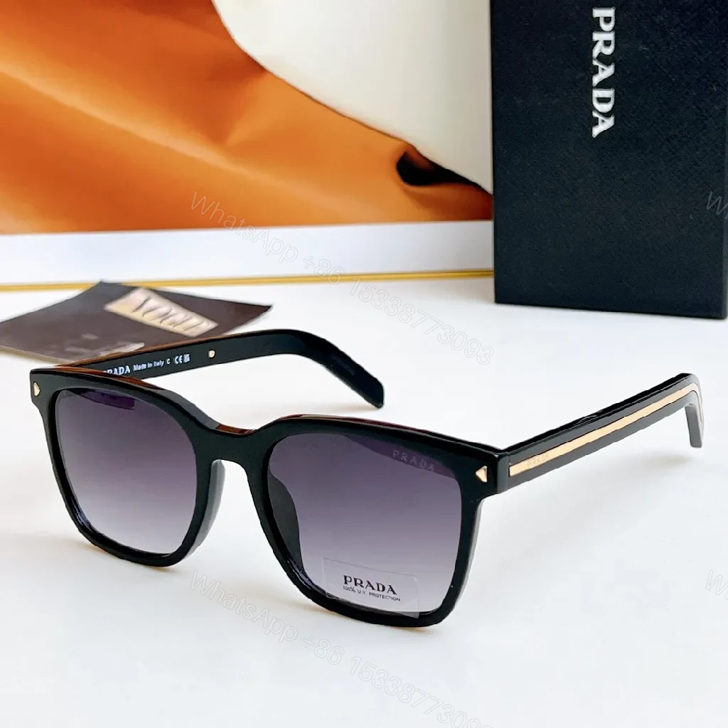 Oversized Two-Tone Frame Sunglasses with UV400 Lenses — view 1