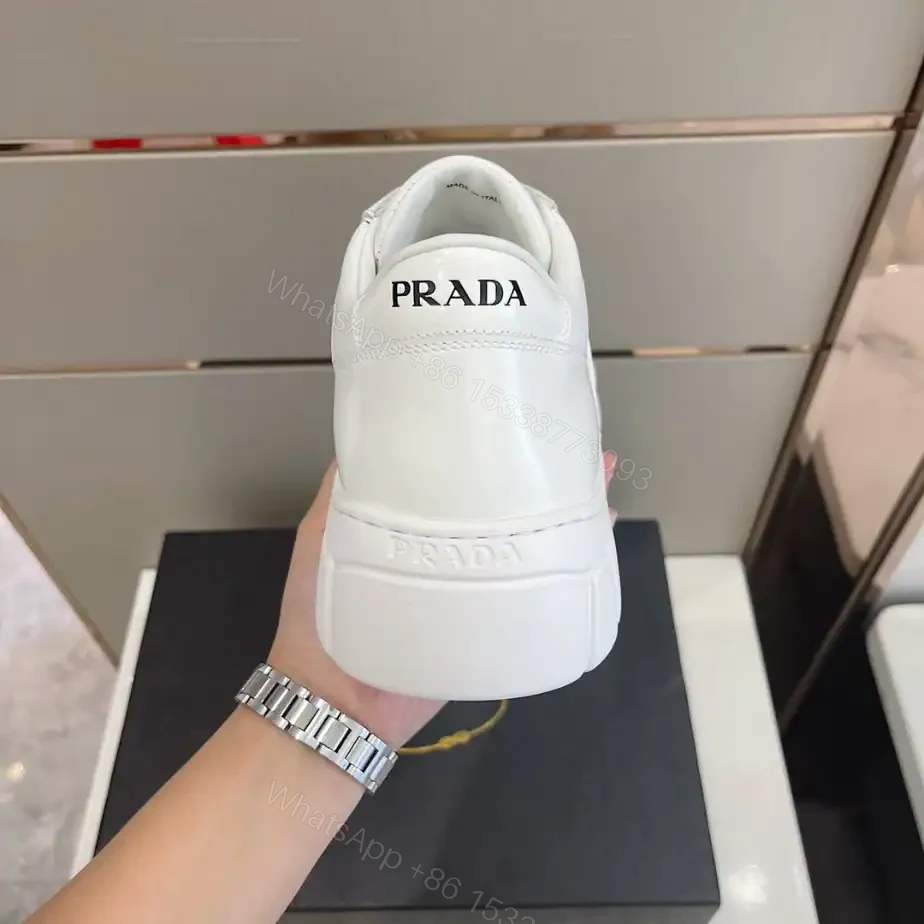 View 10 of PRADA LEATHER SNEAKERS – PRD033