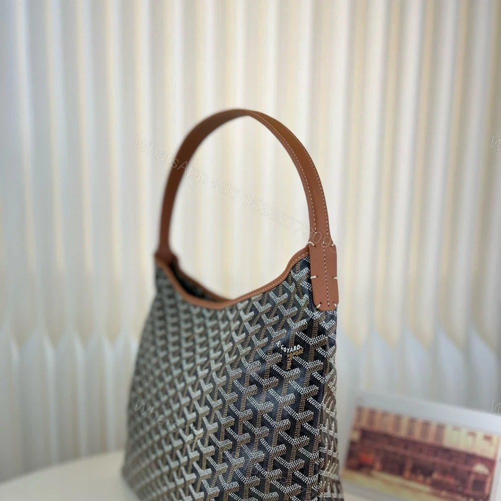 View 4 of 高仿Goyard*Hobo系列BOHEMET單肩子母手袋棕色免檢版