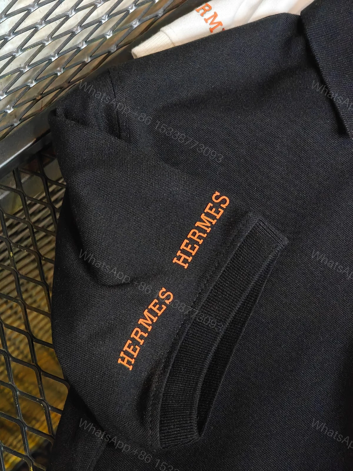 View 4 of FIRST COPY HERMES IMPORTED SUMMER COLLAR POLO T-SHIRT