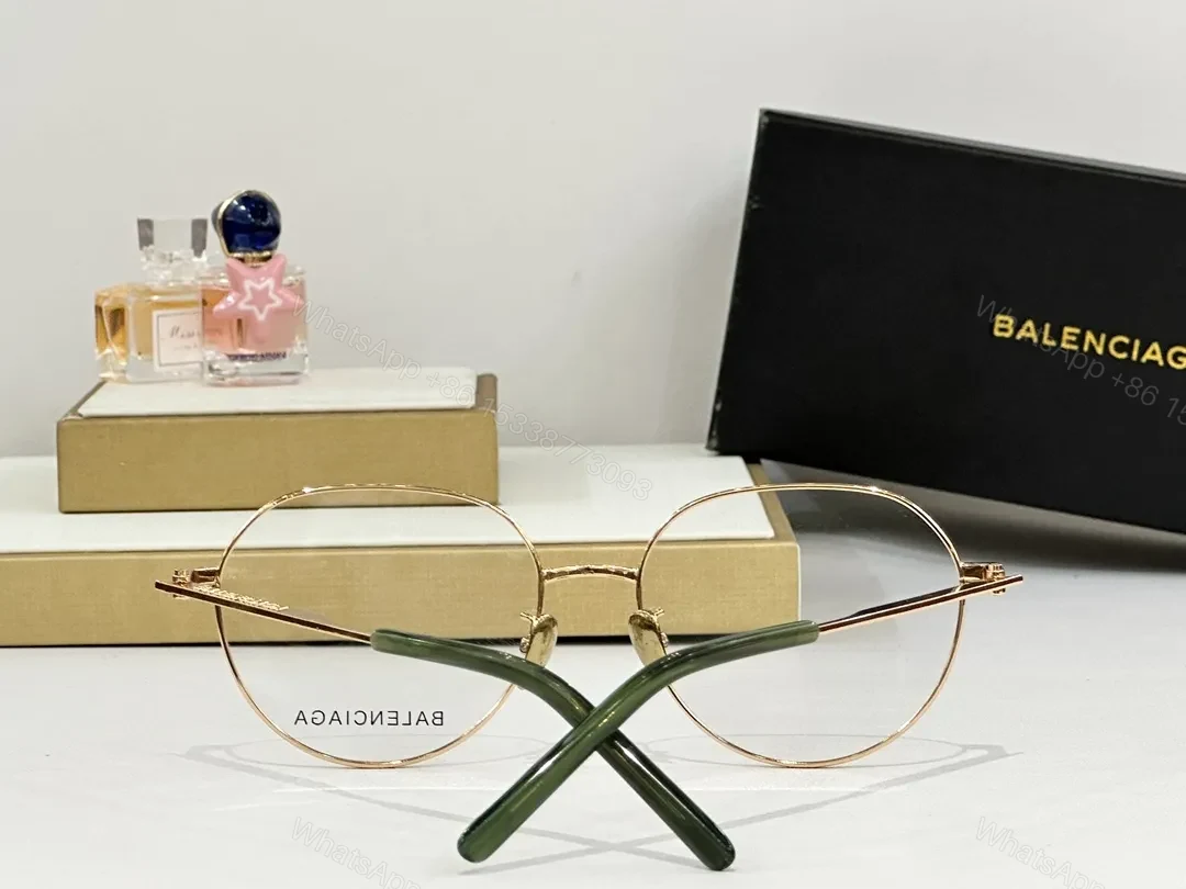 View 9 of Minimalist Black Round Glasses, Metal Frame, Anti-Reflective, Eyewear