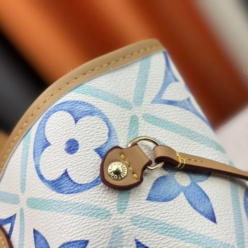 View 6 of Louis Vuitton Neverfull MM Autres Toiles Monogram Lagoon 31Cm M11263
