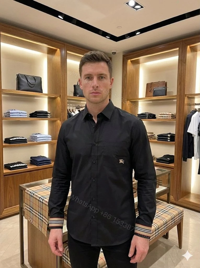 View 3 of First Copy Burberry & Balmain Paris Original Cotton Lycra Premium Shirts