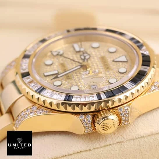View 10 of Rolex Gold Diamond Watch Replica