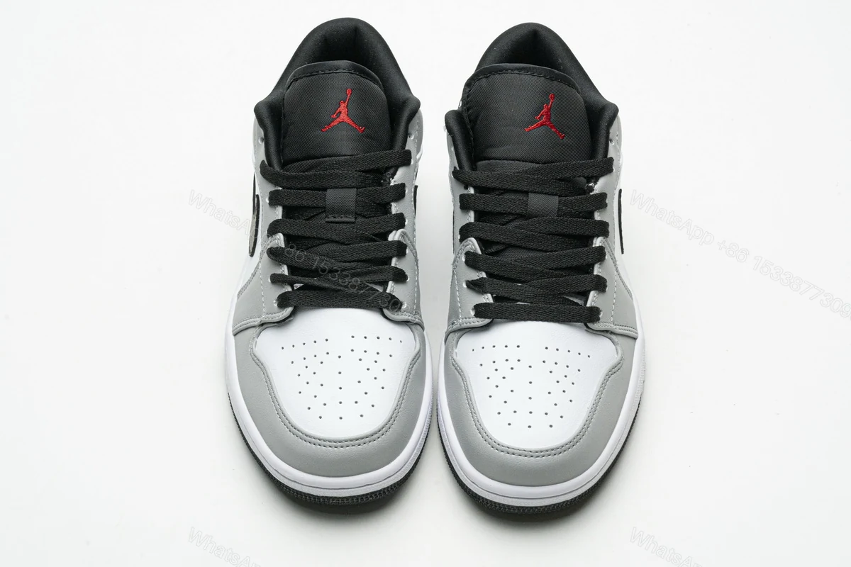 View 5 of Air Jordan 1 Low Light Smoke Grey 553558-030