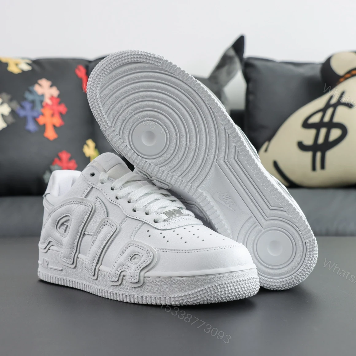 View 3 of Nike Air Force 1 Low Cactus Plant Flea Market White Reps(2024)