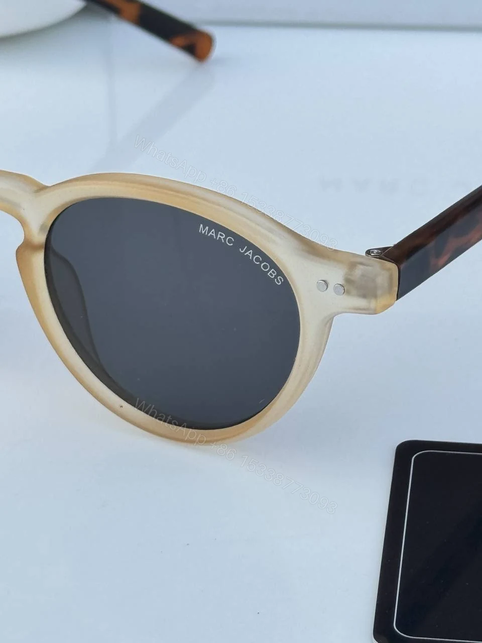 View 5 of First Copy Marc Jacobs 1103 Peach Tiger Black Luxury Eyewear