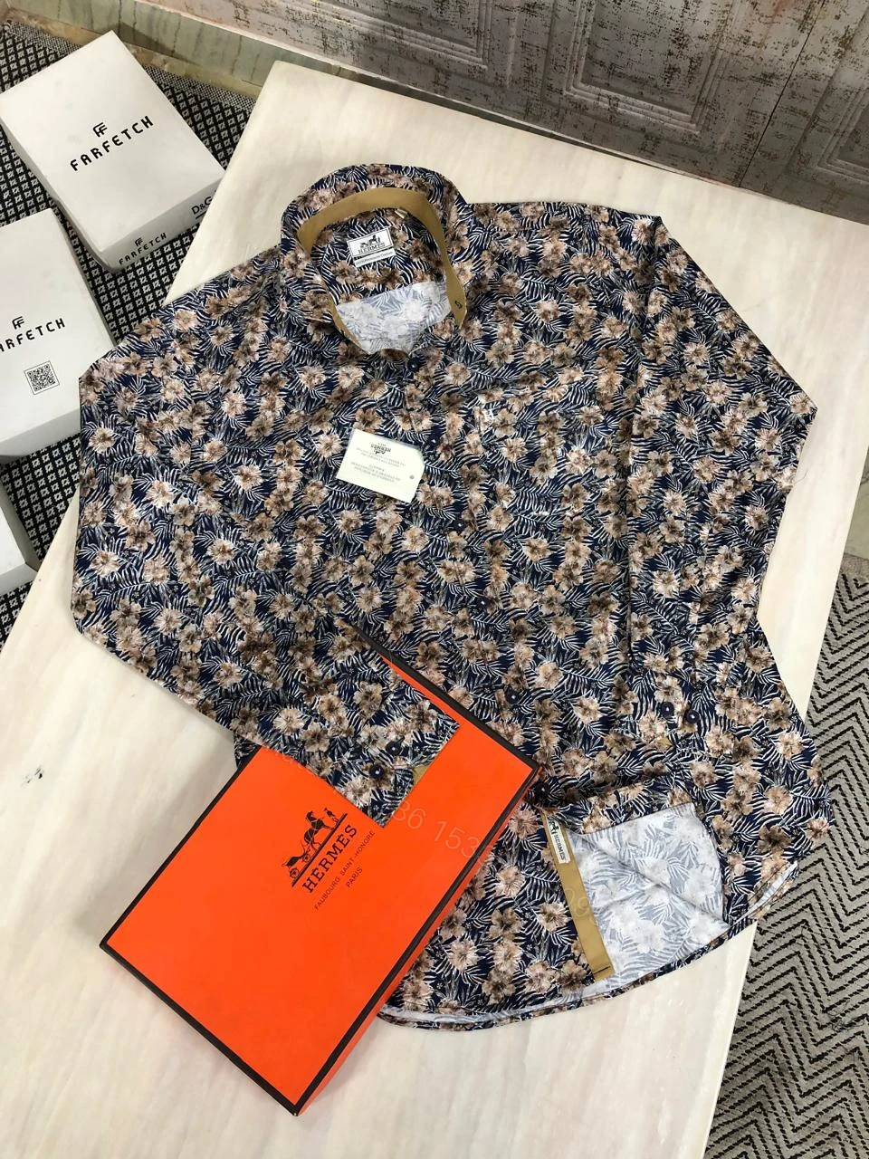 View 4 of FIRST COPY Hermes Exclusive Cotton Shirts