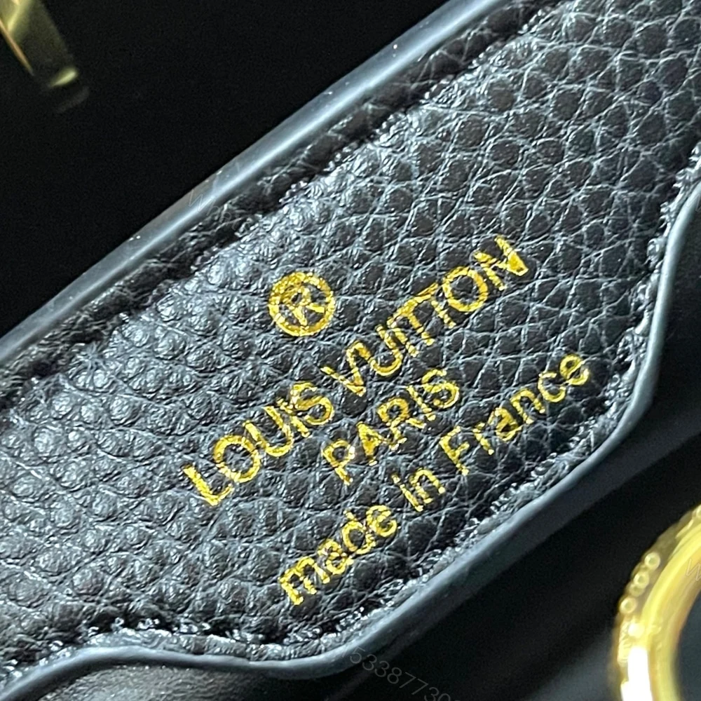 View 8 of Louis Vuitton Capucines BB Bag Black 27Cm M20716