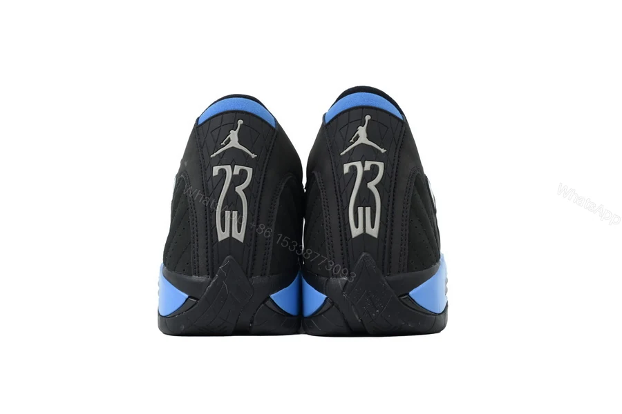 View 3 of Air Jordan 14 Retro University Blue 487471-002
